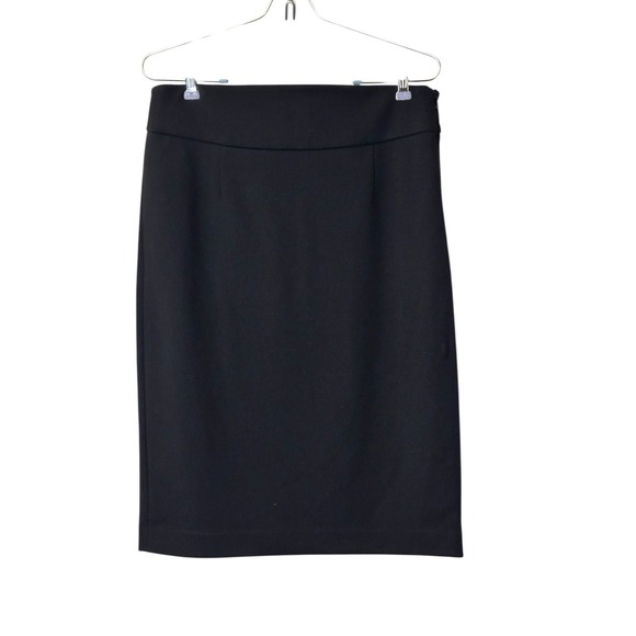 Premise Studio Women's 10‎ Black Pencil Skirt Polyester Blend Stretch NWT - Picture 1 of 4
